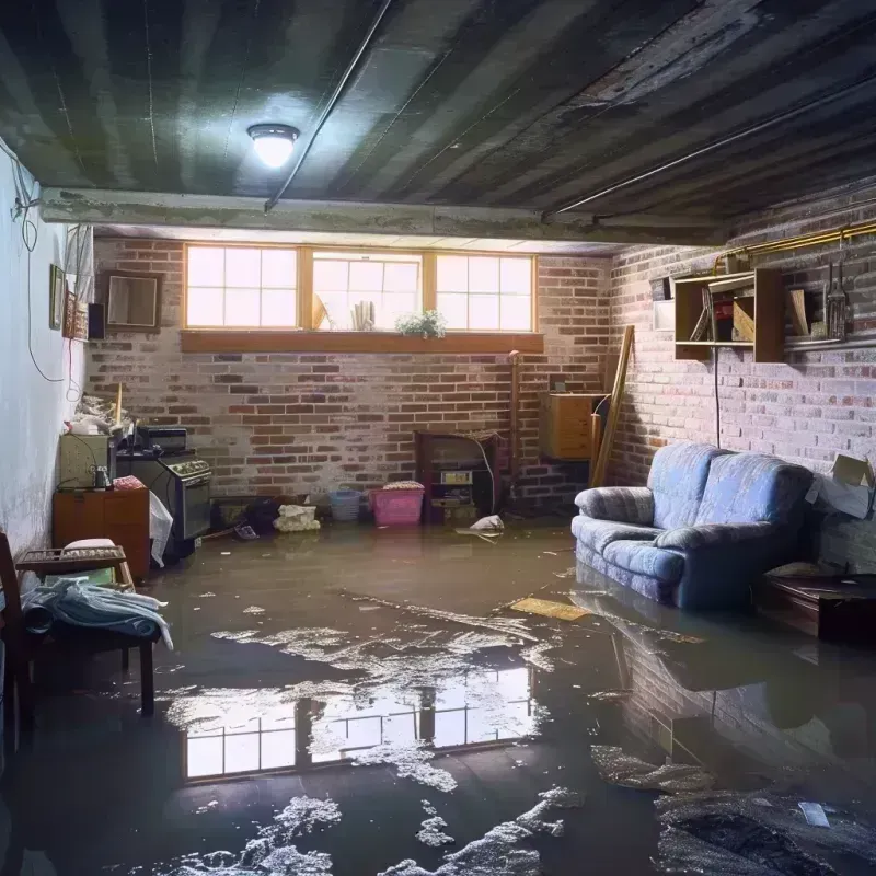 Flooded Basement Cleanup in Brule County, SD